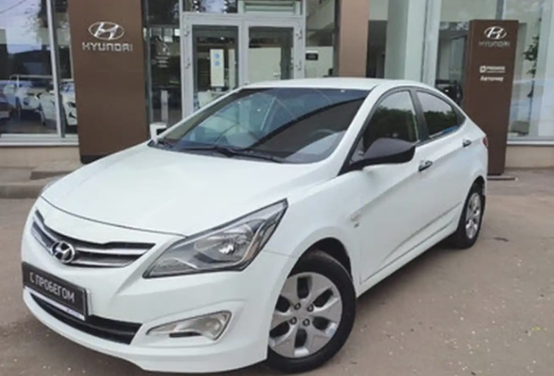 Фара от Hyundai Solaris